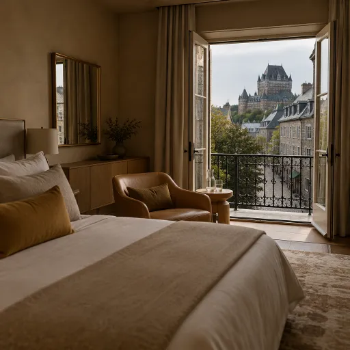 An elegant guide to luxury hotels in Québec City’s historic heart