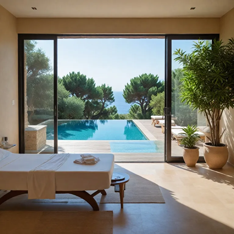 Experience refined relaxation at a hotel spa in Ramatuelle: luxury, wellness, and Mediterranean views